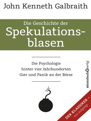 cover image of Die Geschichte der Spekulationsblasen